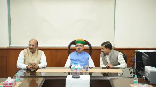 Arjun Ram Meghwal Leads Tree-Planting Drive at IIAC, Signalling a Push for Public Environmental Stewardship photo 2