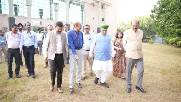 Arjun Ram Meghwal Leads Tree-Planting Drive at IIAC, Signalling a Push for Public Environmental Stewardship photo 4