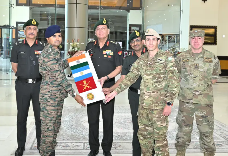 Army Chief Welcomes Joint India-Argentina Mountaineering Team in New Delhi photo 2
