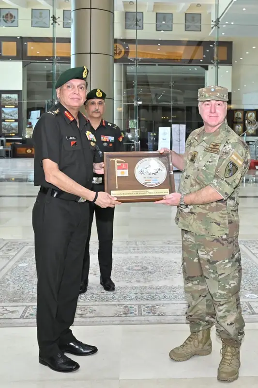 Army Chief Welcomes Joint India-Argentina Mountaineering Team in New Delhi photo 3