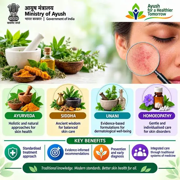 Ayush Ministry Issues Clinical Guidelines for Skin Disorders Across Four Traditional Medicine Systems photo 2