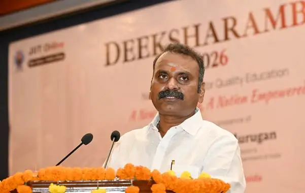 Dr. L. Murugan Urges Youth to Lead India’s 2047 Development Drive photo 2