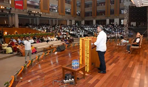 Dr. L. Murugan Urges Youth to Lead India’s 2047 Development Drive photo 3