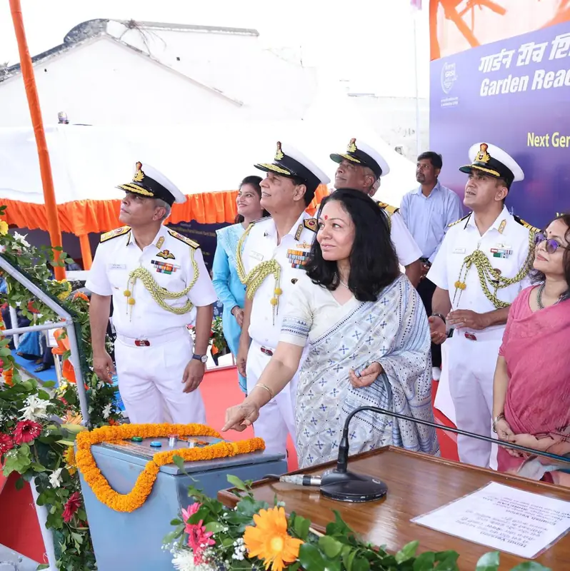 GRSE Launches Next-Generation Offshore Patrol Vessel Shreyas in Kolkata photo 2
