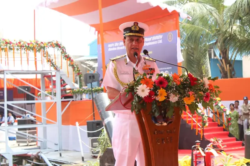 India Launches Next-Generation Offshore Patrol Vessel at GRSE Kolkata photo 3