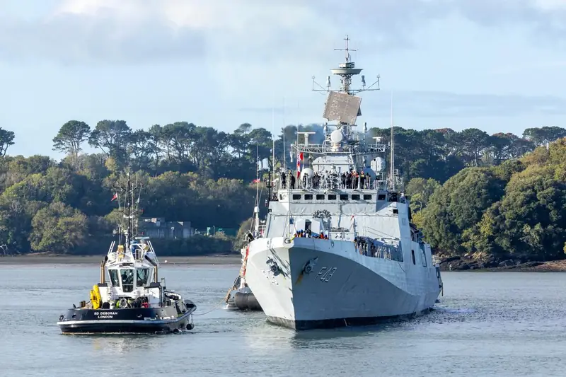INS Trishul Arrives in Plymouth for Konkan-2026 Naval Exercise photo 2
