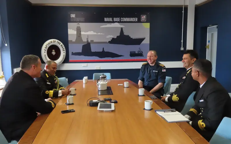 INS Trishul Arrives in Plymouth for Konkan-2026 Naval Exercise photo 4