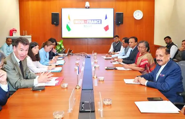 भारत-फ्रांस अंतरिक्ष सहयोग मानव उड़ान, स्टार्ट-अप और नए इकोसिस्टम की ओर बढ़ा: डॉ. जितेंद्र सिंह photo 5