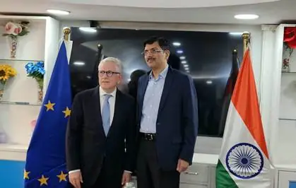 Power Secretary Meets EU Tax and Customs Chief in New Delhi as India Deepens Regulatory Dialogue photo 2