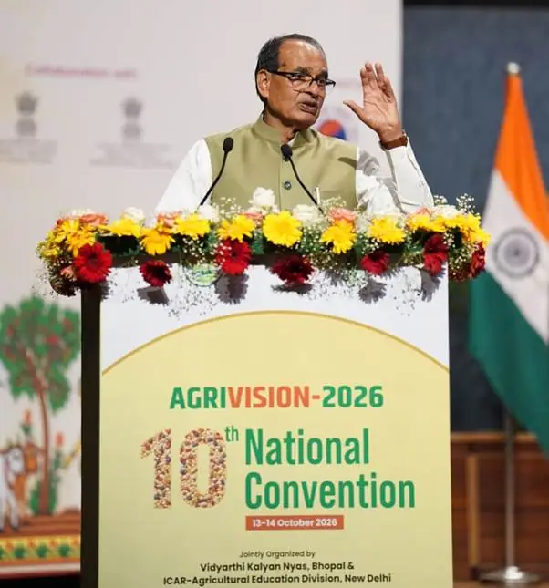 Shivraj Singh Chouhan Joins AgriVision’s 10th National Convention in Delhi, Signals Policy Focus on Farmer-Led Growth photo 3