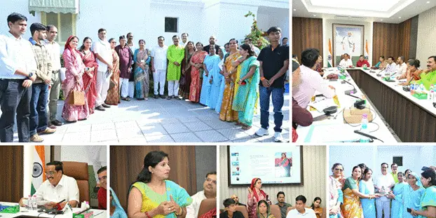 Union Water Minister Hosts National Water Conservation Champions at His Residence photo 2