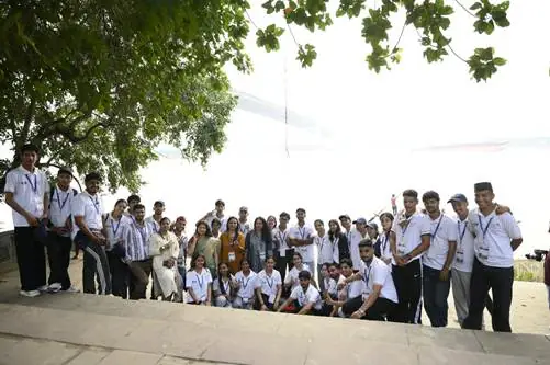 Uttarakhand Delegation Meets West Bengal Governor R. N. Ravi During Youth Sangam Phase VII Visit photo 4