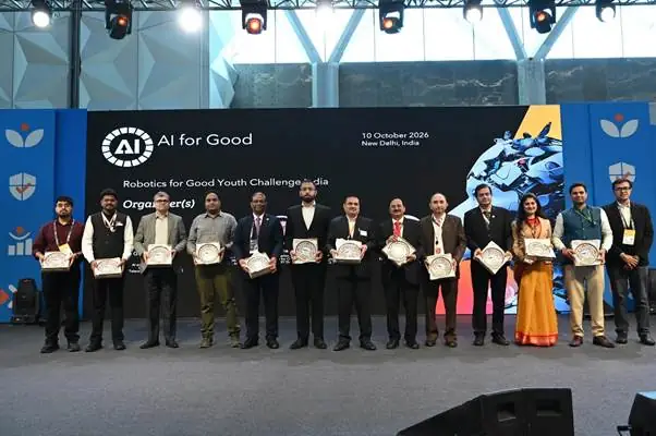 Youth Innovators Showcase Robotics Talent at India Mobile Congress 2026 Challenge photo 3