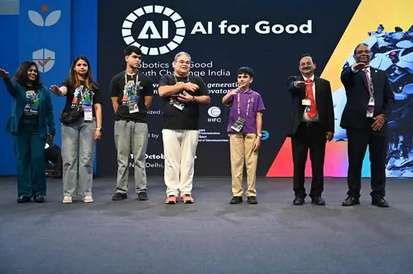Youth Innovators Showcase Robotics Talent at India Mobile Congress 2026 Challenge photo 4