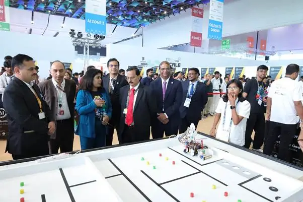 Youth Innovators Showcase Robotics Talent at India Mobile Congress 2026 Challenge photo 6